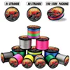 JOSBY 8 Strand Japan Super Strong PE Braided Fishing Line Multifilament Fishing Line 500m Braid Thread Black 8 Braid 18LBS-85LBS 5