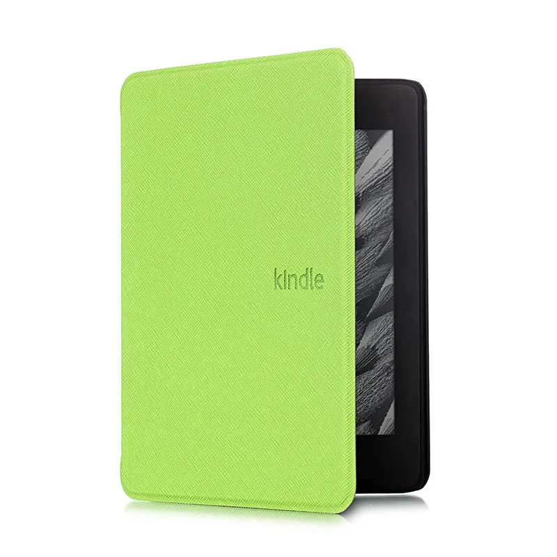 Складной умный чехол для электронной книги для Amazon Kindle Paperwhite 4 Чехол 10 поколение Магнитный чехол для электронной книги защитный чехол - Цвет: green