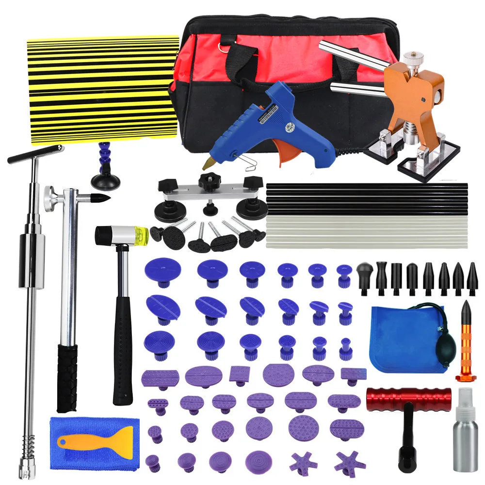 

DIY Remove Dent Paintless Dent Repair Tool Car Dent Remover Reverse Hammer Straightening Pulling Dents Instruments