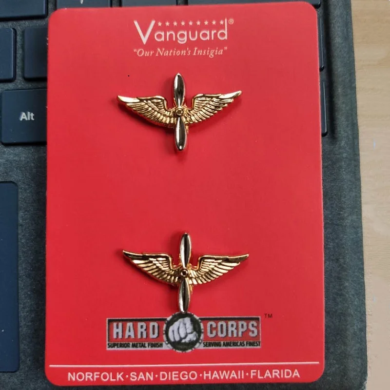 United States Navy Aviation Wing Badge Naval Aviator Pilot Pin Insignia