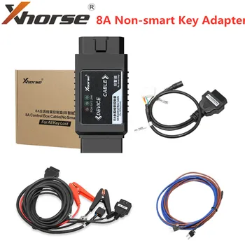 

XHORSE 8A Non-smart Key Adapter for All Key Lost No Disassembly For Toyota work with key tool max and obd tool