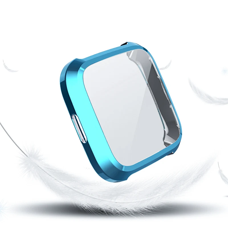 Мягкий силиконовый чехол для Fitbit Versa Lite, полный защитный чехол для Fitbit Versa Lite, аксессуары для Versagel, защитный чехол