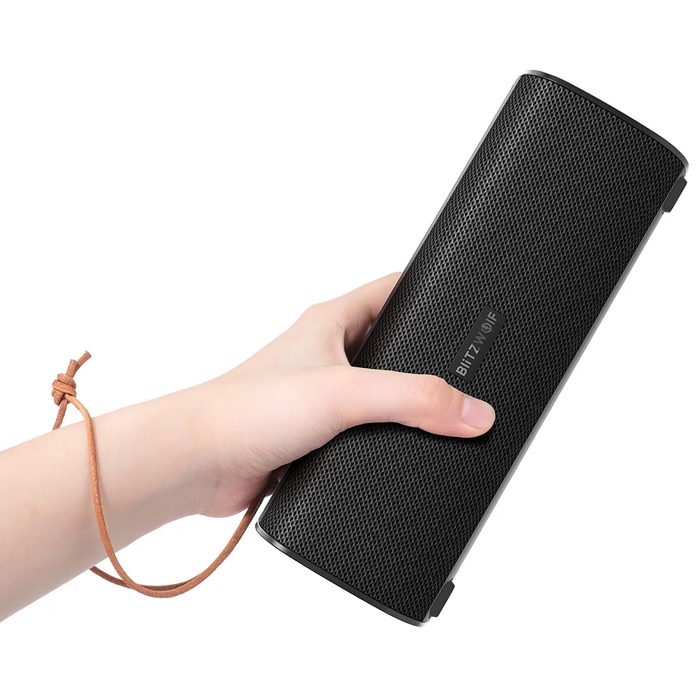 BlitzWolf WA2 20 Вт беспроводной bluetooth динамик двойная пассивная диафрагма TWS NFC бас