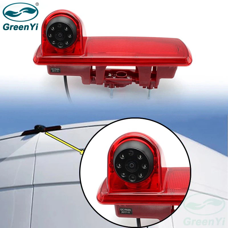 Nissan Primastar 2001-2014 Opel Vivaro 7.0’’ inch LCD Monitor with IP68 Waterproof Night Vision Reverse Cam for Renault Trafic FIAT Talento HD 720p 3rd Brake Light Backup Camera Kit Nissan Primastar 2001-2014 Opel Vivaro 7.0’’ inch LCD Monitor with IP68 Waterproof Night Vision Reverse Cam for Renault Trafic FIAT Talento HD 720p 3rd Brake Light Backup Camera Kit