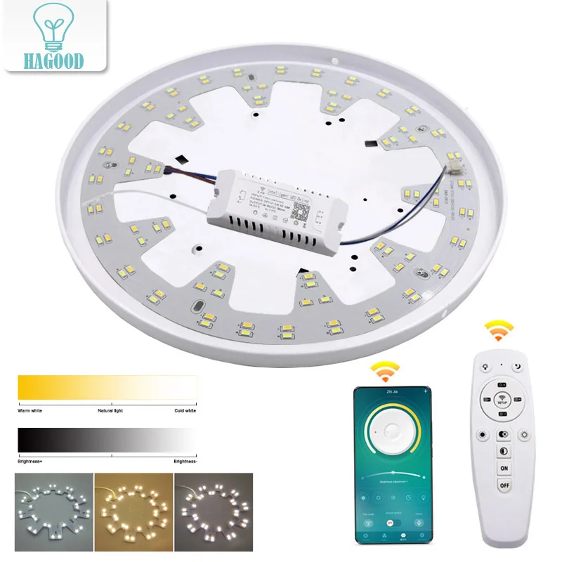 Светодиодный потолочный светильник Smart 2 4G с дистанционным управлением 5730 SMD