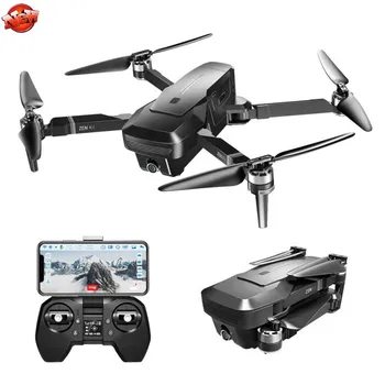 شراءفرش GPS WIFI FPV RC Drone 5G 4K HD كاميرا مزدوجة فتة التحكم GPS البصرية تدفق اتبعني الجوي أجهزة الاستقبال عن بعد VS F11