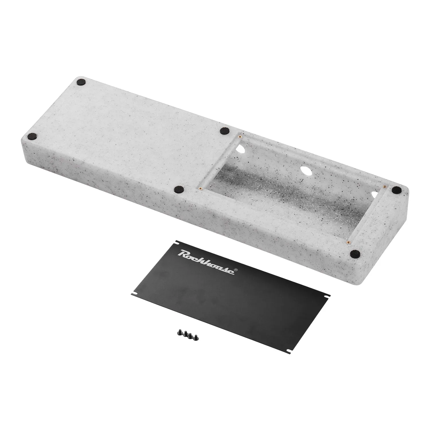 Rockhouse RPB-3 компактный портативный гитарный эффект педаль доска легкий инженерный пластик с соединительными лентами