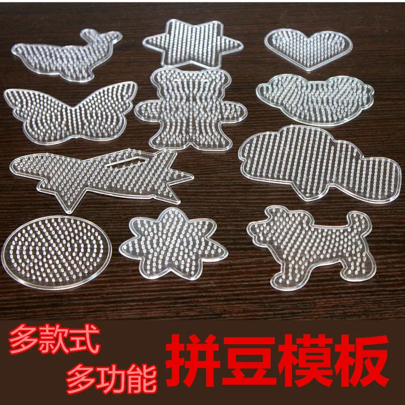 Fighting Beanie Template 5mm 2.6mm Beanie Template with Color Card Diy Kids Arts and Toy  Kids Educational Creative Material