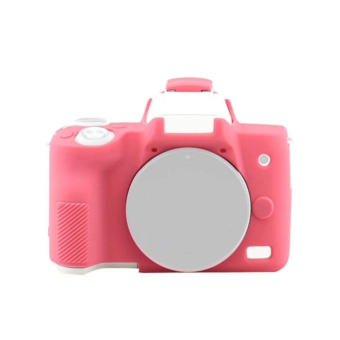 Силиконовый чехол для камеры защитный полный корпус Мягкий противоударный кожа брони чехол против царапин для Canon EOS M50 sony Alpha A6500 A6300 - Цвет: Red for EOS M50