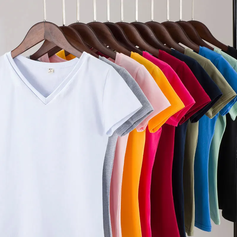 MRMT 2019 Brand New Womens 95 Cotton font b T Shirt b font Pure Color Short