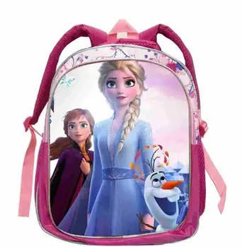 

New Kids Princess schoolbag Elsa girls boys children Cartoon backpack kindergarten School Bags