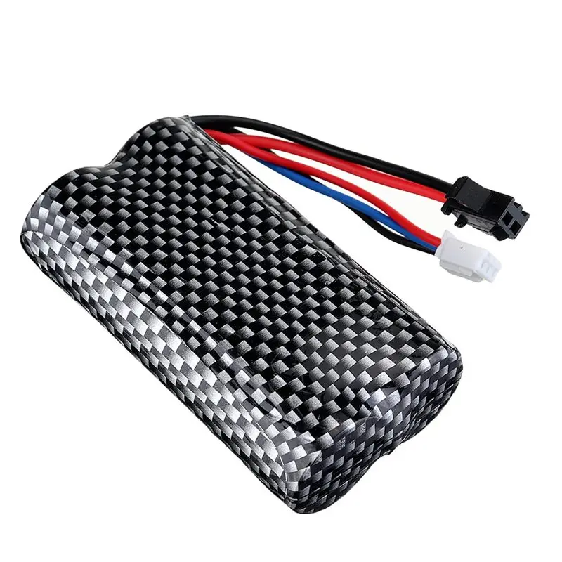 RC автомобиль Запчасти Перезаряжаемые 7 4 v 1000mah литий полимерный Батарея для WPL B1 B16