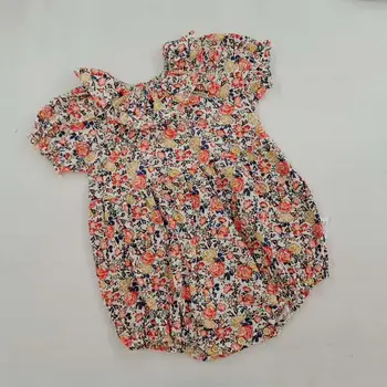 

summer baby romper cotton floral baby romper toddler kids jumpsuits