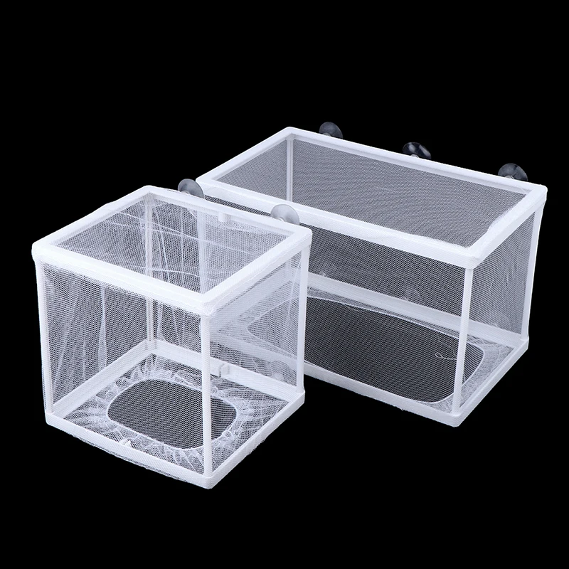 Fish Breeding Box Fish Aquarium Aquarium Fish Breeding Isolation Mesh Box Net Incubator Breeder For Fish Tank