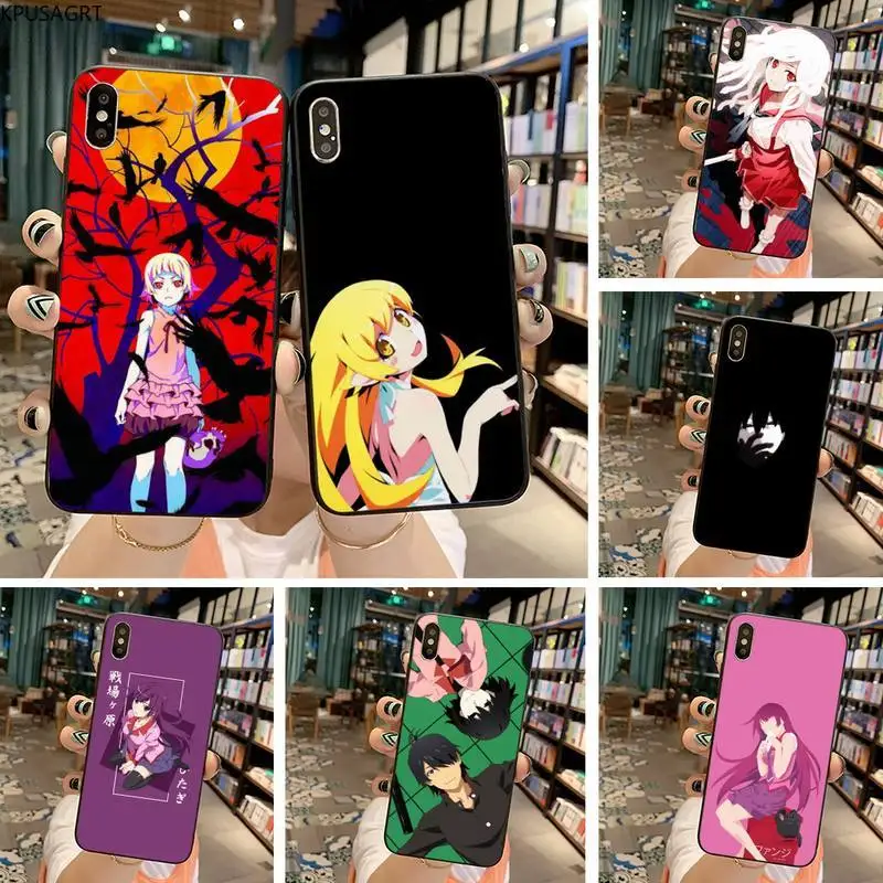KPUSAGRT Monogatari DIY чехол для телефона iPhone 11 pro XS MAX 8 7 6 6S Plus X 5S SE 2020 XR | Мобильные телефоны