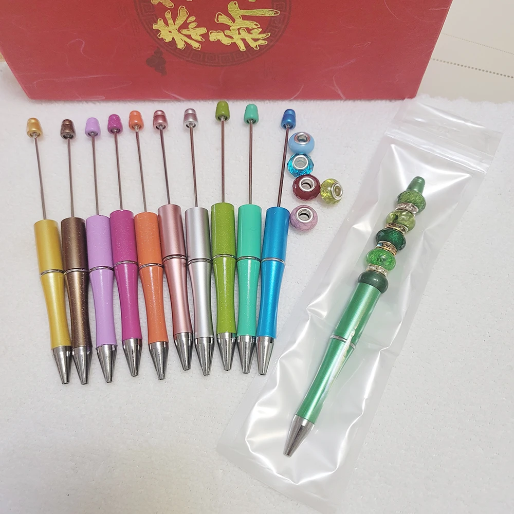 20pcs Beaded Ballpoint Pen Wedding Favors Personalized Christmas Decor Gifts Valentines Birthday Day Gift Party Favors