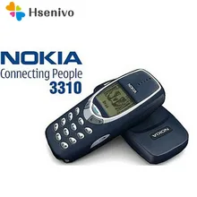 Nokia 3310 Refurbished-Original Unlocked GSM Cheap Phone Keyboard 2G Russian Arabic GSM-SUPPORT
