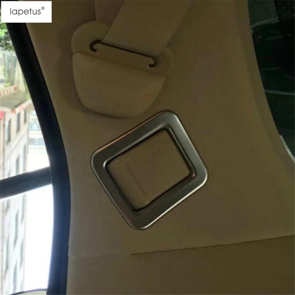 Lapetus аксессуары для Toyota Alphard/Vellfire AH30- Автомобильный багажник заднего сиденья безопасности ремень безопасности молдинг крышка комплект отделка