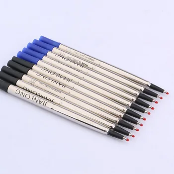 

Rollerball Pen ink Refills Black 5pc Blue 5pc METAL PEN Good Quality F Stationery Student Office school supplies