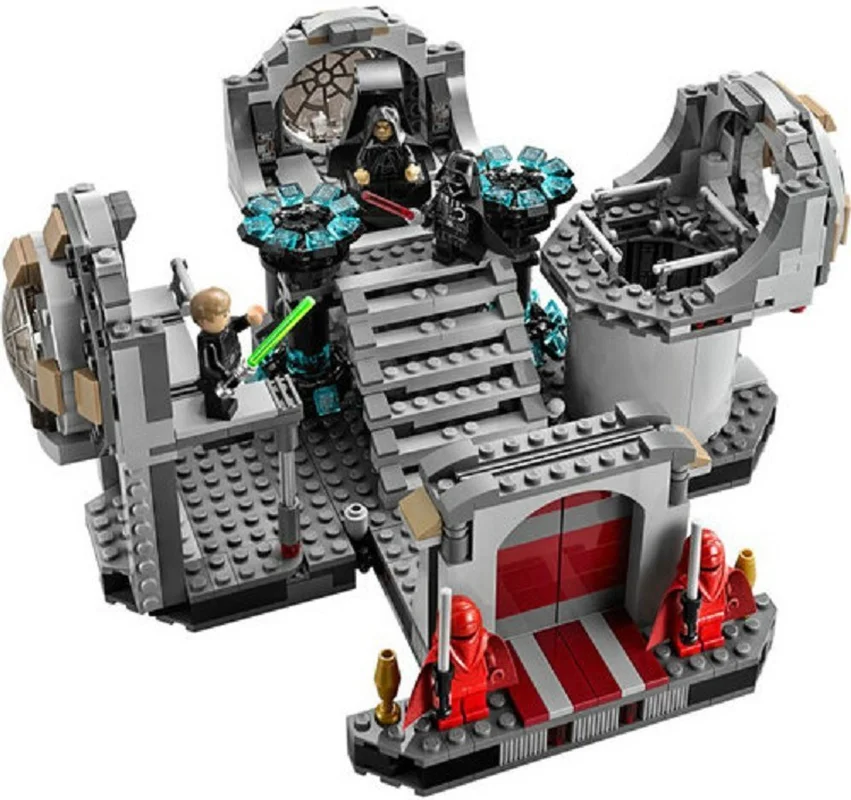Kopen 10464 De Death Star Final Wijten 723 Pcs Compatibel met Legoinglys Star Wars Serie Bela Bouwstenen Speelgoed voor Kinderen