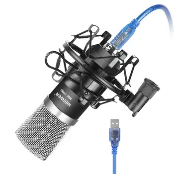 

Neewer NW-7000 USB Condenser Microphone Kit for Windows and Mac with Metal Microphone Shock Mount Ball-type Anti-wind Foam Cap