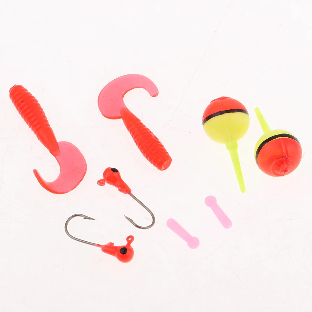 Mini Portable Pocket Pen Size Fishing Rod Spinning Reel Line Hook Bait Set Combo Fishing Tackles Tool