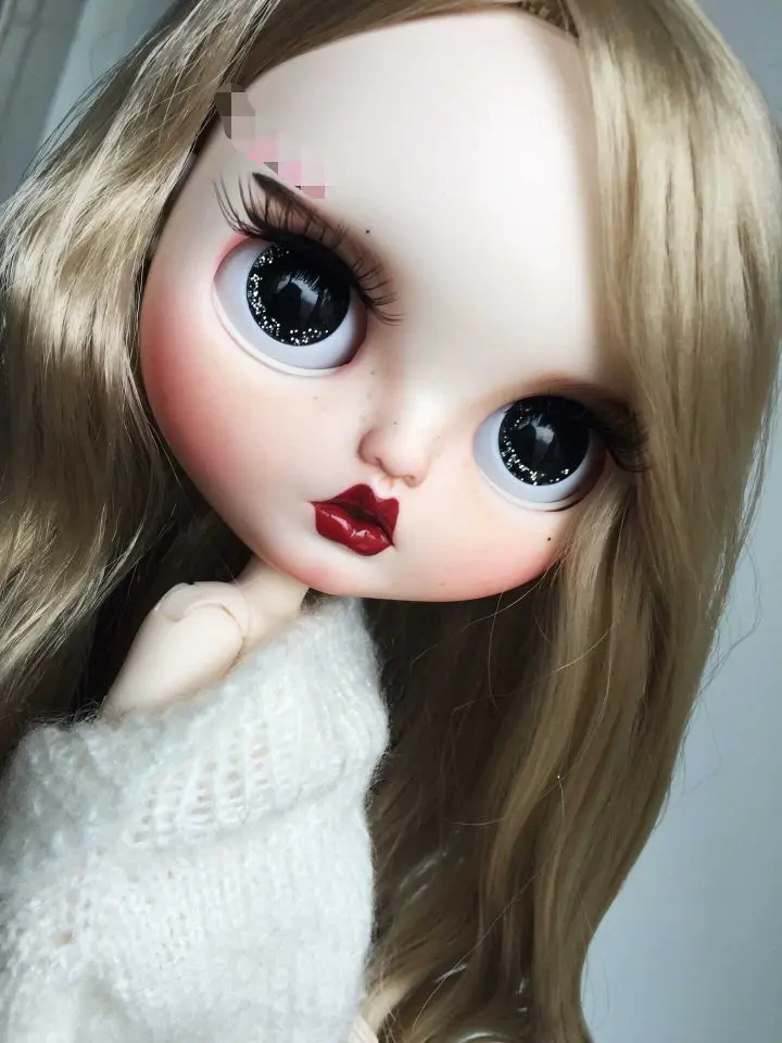 Кастомизация кукла Обнаженная blyth кукла милая кукла предпродажа 0802 - Цвет: Nude doll 3