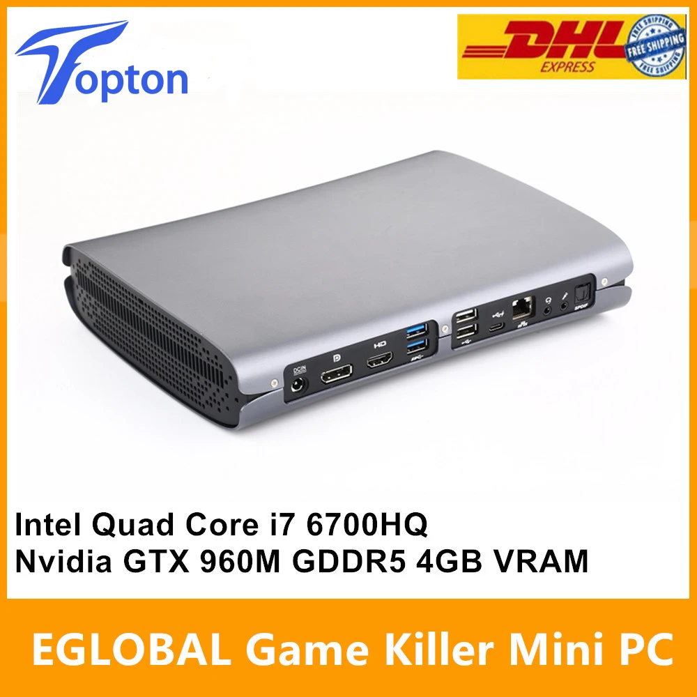 Мини пк Topton 2020 новейший игровой убийца настольный компьютер Intel четырехъядерный