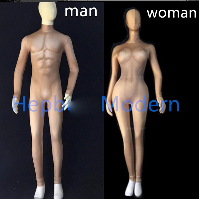 Modern dance Women man Nake bodysuits one-pieces fits Singer one pieces suits Dancer Stage dance wear