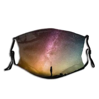 

protective mask with filter Milky Way anti dust PM2.5 reuse adult teen child girl