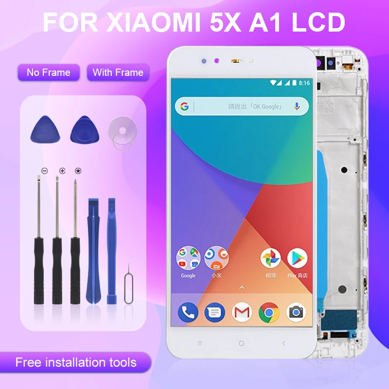 Catteny AAA для Xiaomi Mi A1 дисплей с сенсорным экраном дигитайзер сборка 5 15 дюймов 5X