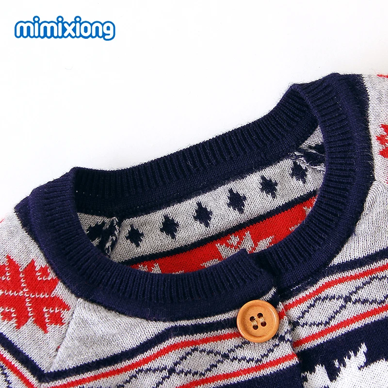 Baby Rompers Christmas Autumn Long Sleeve Newborn Boys Girls Jumpsuits Winter One Piece Toddler Knitted Overalls Cotton Kid Wear