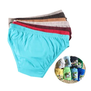 

12pcs/lot Cartoon Character Underewears Baby Boy's Brief Underwear baby Inner Wear 2-10years