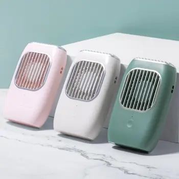 

Creative Hanging Neck Fan Portable Handheld USB Charging Fan Small Summer Cooling Tool for Baby Stroller Car Seat Desk Table C26