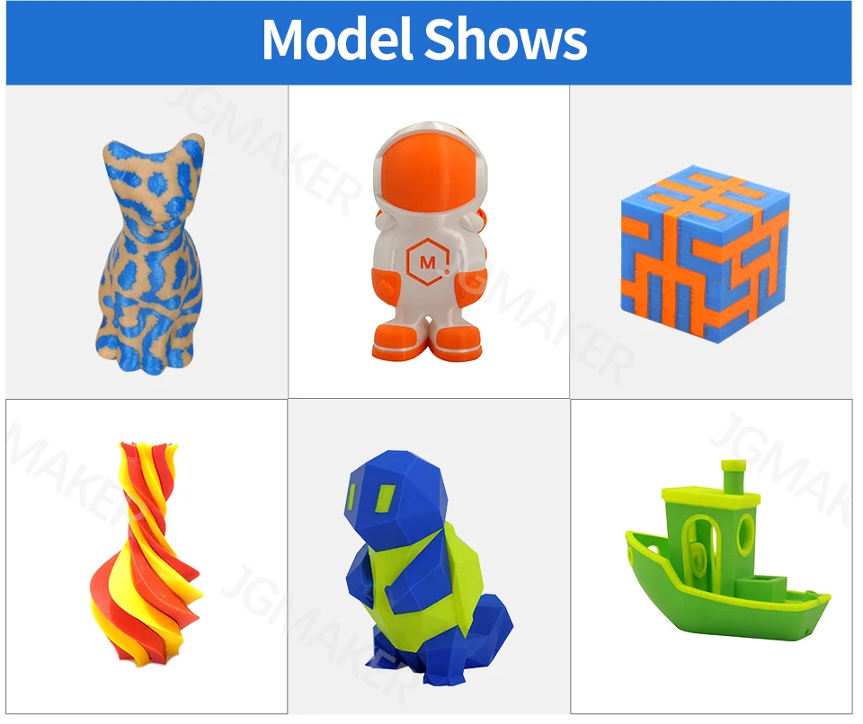 ru de es Jgmaker Artist-d Impressora Kit Idex Independente Dupla Extrusora Suporte fr Ele Linguagem Filamento Tpu Pla Abs Petg Pro 3d 19 Jgmaker artist-d pro impressora 3d kit idex