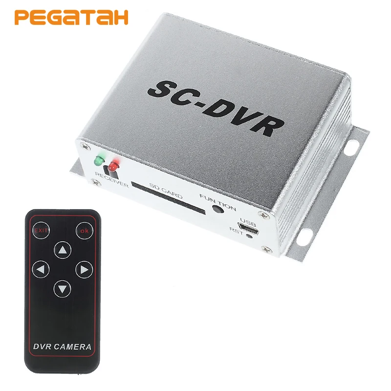 Новая sd-карта мини DVR видеорегистратор Поддержка 32 Гб sd-карта Запись видео в режиме реального времени детектор движения сигнализация вход/выход VGA 640*480