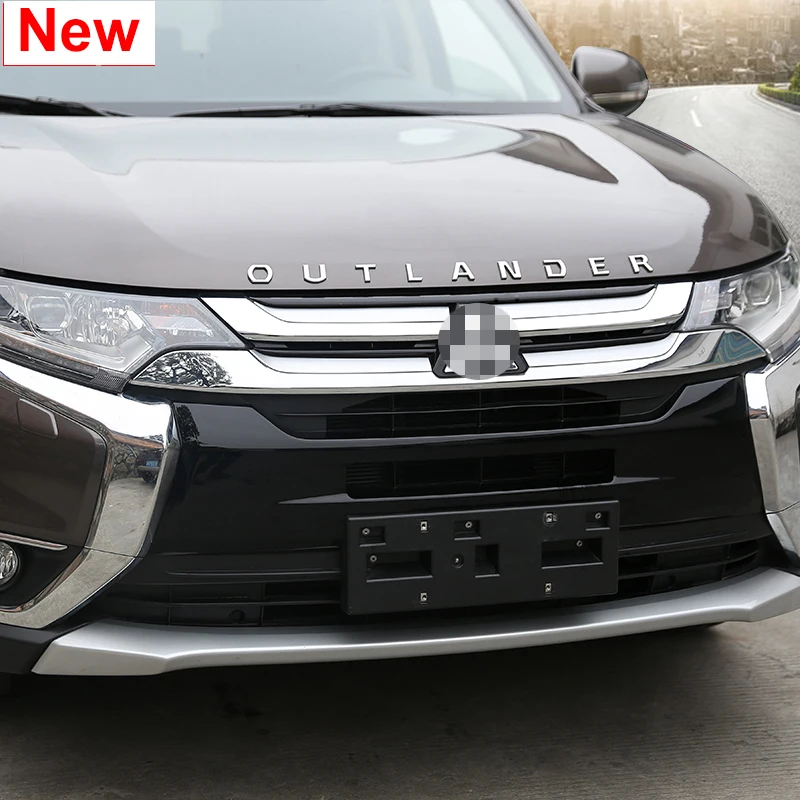 Mitsubishi Outlander хромированные автомобильные 3D буквы капюшон эмблема логотип значок