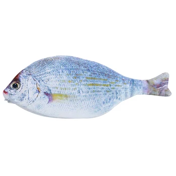 

1 Pc Pencil Bag Simulated Salted Fish Cute Pencil Box Pencil Case Cosmetic Bag for Kids