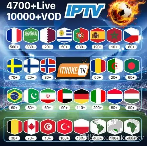 ITNOKE tv IP tv подписка на Android 8,1 MX9 4K IP tv код 1 год IP tv Франция Бельгия голландский арабский Турция Алжир IP tv