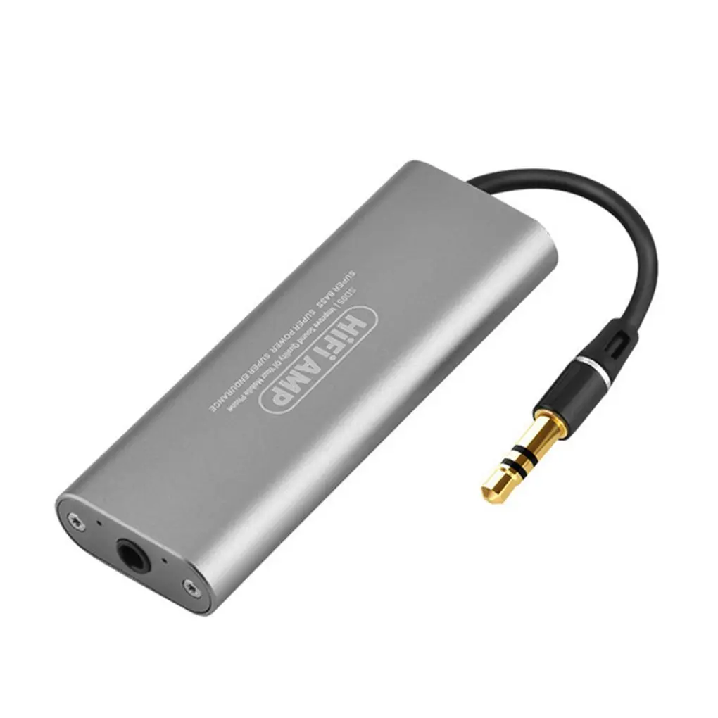 HIFI усилитель для наушников Профессиональный портативный мини 3,5 мм аудио-усилитель для наушников для мобильных телефонов