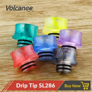 

Volcanee 510 Drip Tip Epoxy Resin Wide Bore For Ijust S RTA RDA Tank E Cig Vaporizor Vape Accessories Mouthpiece