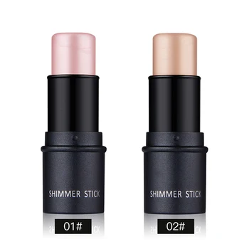 

Highlighter Stick Brighten Face Makeup Cosmetic Shimmer Cream Powder Waterproof Light Easy To Long-Lasting Highlighte
