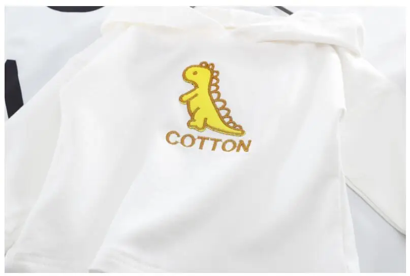 Toddler Boys Girls Clothes Suits Spring Children Baby Clothing Set Coat Hooded T Shirt Pants Sets Infant Kids Costume Suit
