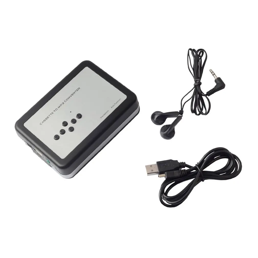 Кассета конвертер игрока в MP3 конвертер wav-файлов кассеты к USB флэш U диск аудио Captuer музыкальный плеер