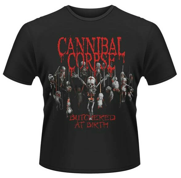 Футболка Cannibal Corpse butchered At Birth Babies-Новинка и официальный | Мужская одежда