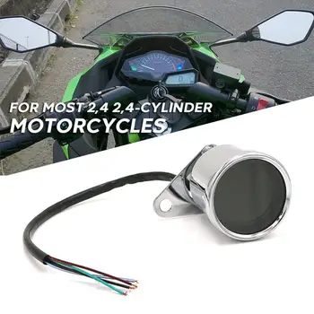 

Universal Motorcycle Digital Motorcycle Speedometer Retro LCD Odometer Cafe Racer Tachometer indicator Scooter ATV Meter