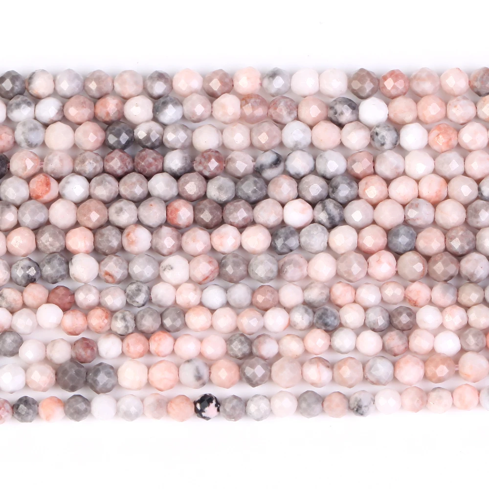 2/3/4Mm Natural Stone Waist Beads Faceted Amethysts Tourmaline Rose Quartzs Agates Round Beads For Jewelry Making Diy Bracelets 10 2/3/4Mm Natural Stone Waist Beads Faceted Amethysts Tourmaline Rose Quartzs Agates Round Beads For Jewelry Making Diy Bracelets