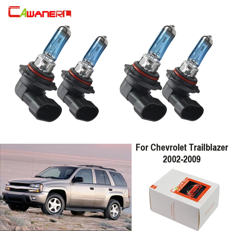 Автомобильный светильник Cawanerl для Chevrolet Trailblazer 4-дверный 2002-2009 100 Вт галогенная
