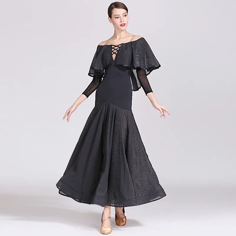Vrouwen Ballroom Dans Slijtage Moderne Rok Meisje Waltz Tango Galop Jurk Bal Dansen Uniformen Sexy Pailletten Full-rokken jurk 1867 Vrouwen Ballroom Dans Slijtage Moderne Rok Meisje Waltz Tango Galop Jurk Bal Dansen Uniformen Sexy Pailletten Full-rokken jurk 1867