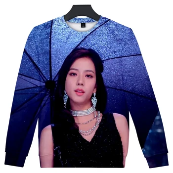 

BLACKPINK Male 3d Tracksuit New Spring Casual Warm Tops Harajuku Pullover Animal Print Tide girls Streetwear Plus Size 6XL